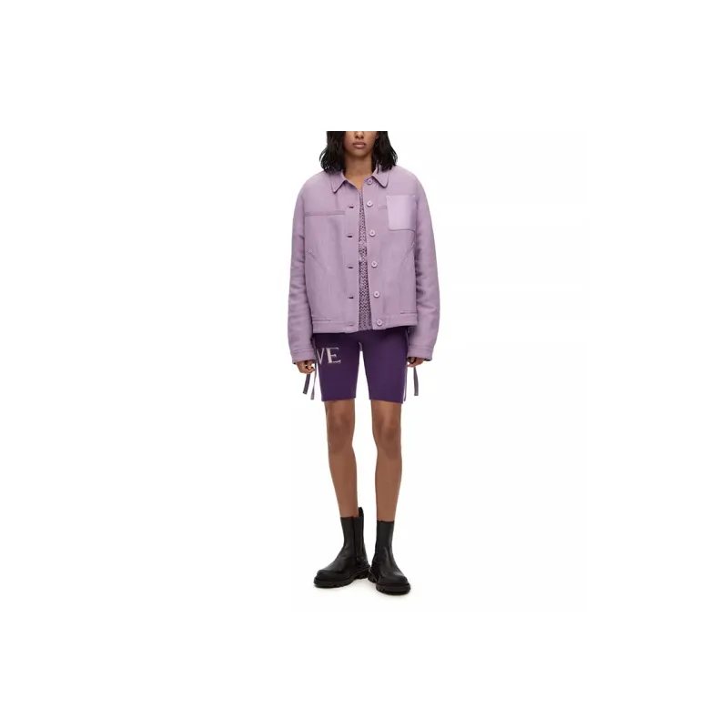LOEWE Workwear Jacket 'Purple'-1