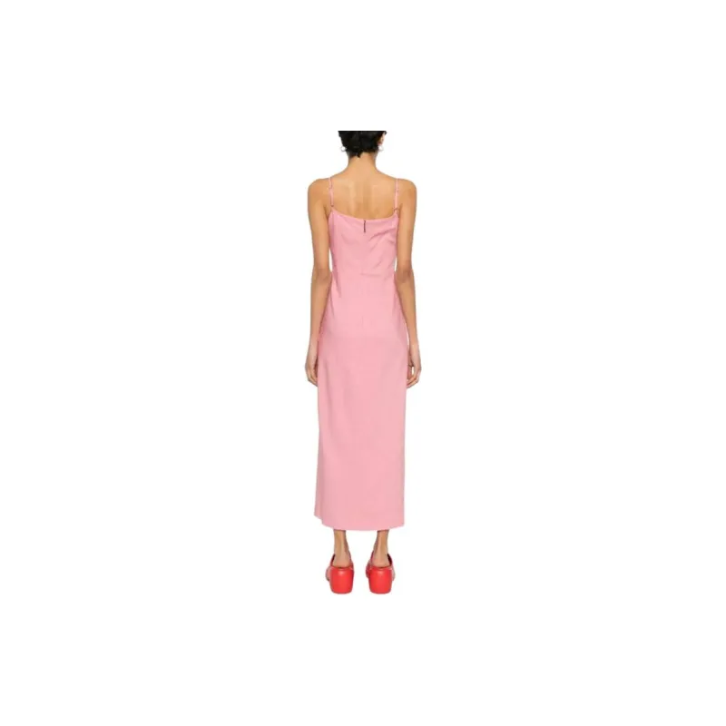 MSGM Slip Dresses Women's Pink-2