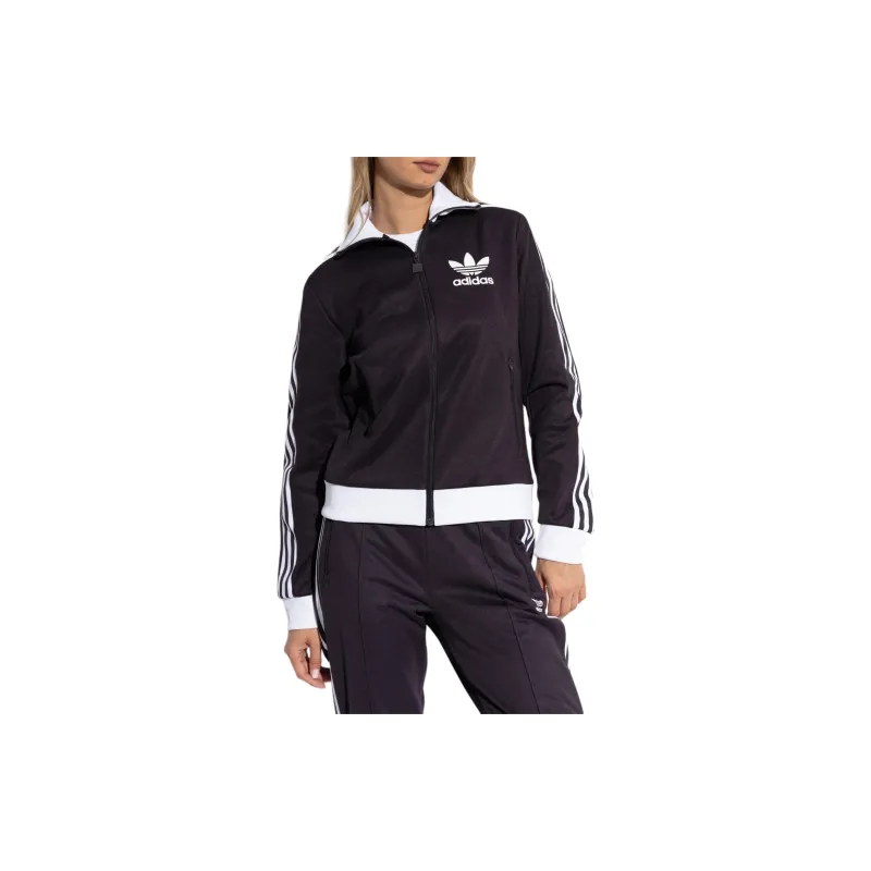 Adidas Originals Logo Printed Zip-Up Sweatshirt-2