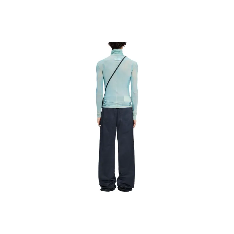 MM6 Maison Margiela High neck T shirt-2
