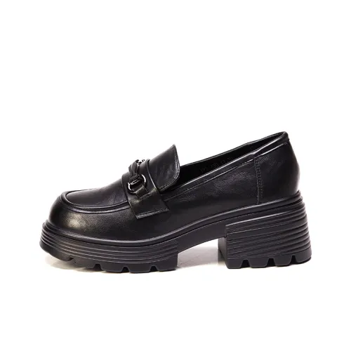 Bull charm Loafers Women's