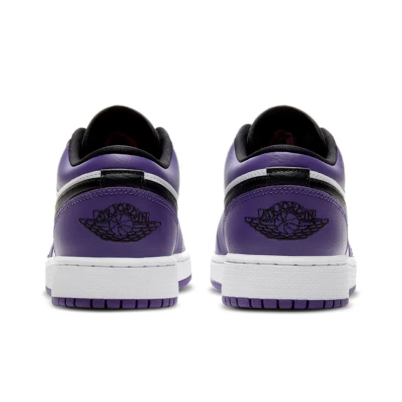 Jordan 1 Low Court Purple White GS-4