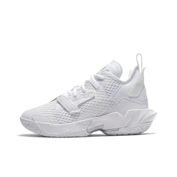 Jordan Why Not Zer0.4 Slip Resistant Cushioning Wear Resistant Mid Top Children's Basketball Shoes Teenagers