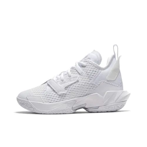 zoom Why Not Zer0.4 Slip Resistant Cushioning Wear Resistant Mid Top Children's Basketball Shoes Teenagers