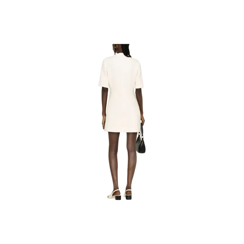 Maje Eyelet-embellishment Tweed Minidress-2