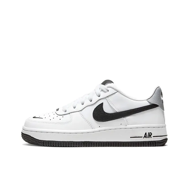 Nike Air Force 1 Low '07 LV8 White Black Mini Swoosh GS-0