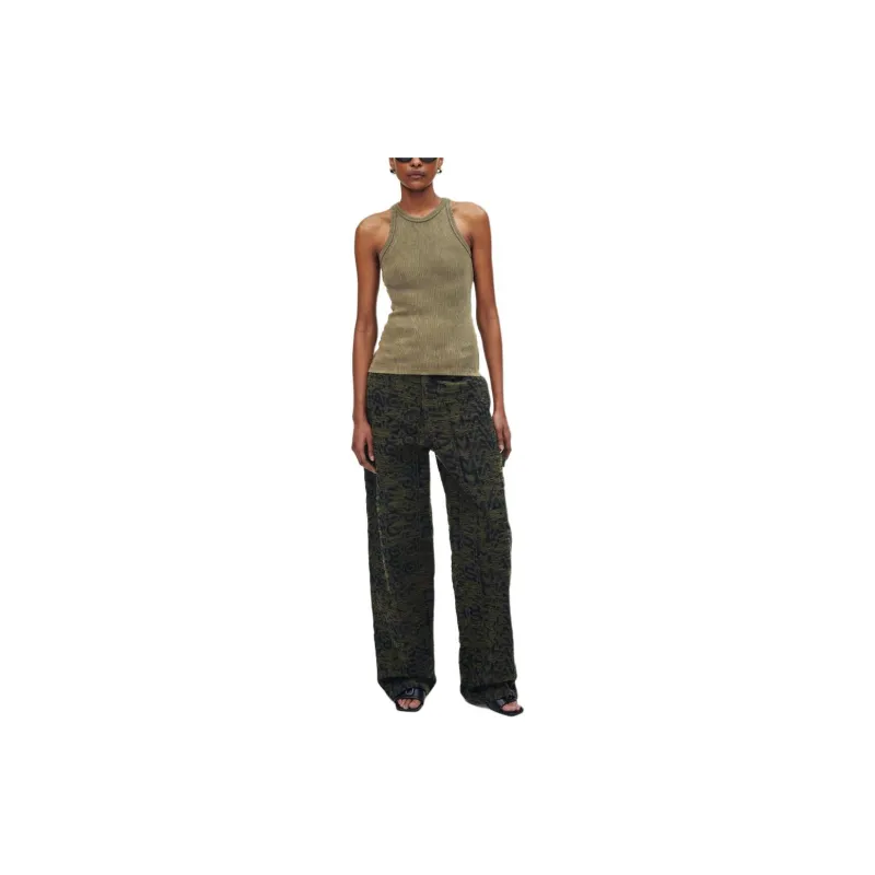 MARC JACOBS Grunge Ribbed Tank Top-3