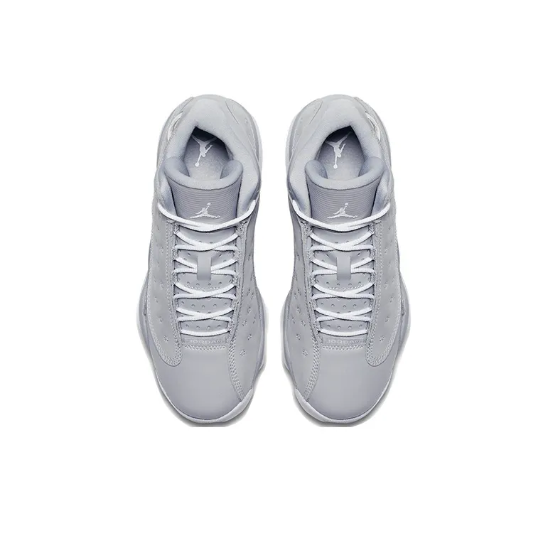 Jordan 13 Retro Wolf Grey Deadly Pink GS-3