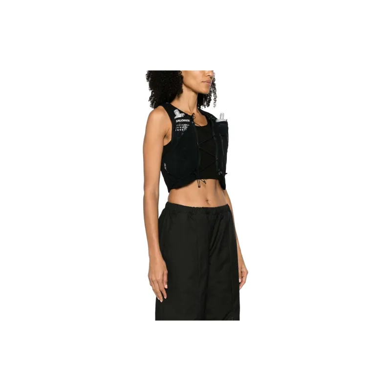 Salomon X MM6 Maison Margiela MM6 X Salomon Co brand Vests Women's Black-1