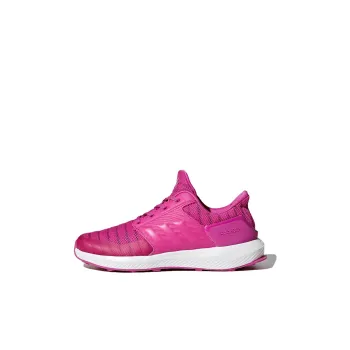 Adidas Rapidarun Wide K Wear Resistant Low Top Kids' Running Shoes Rose Red Kids'