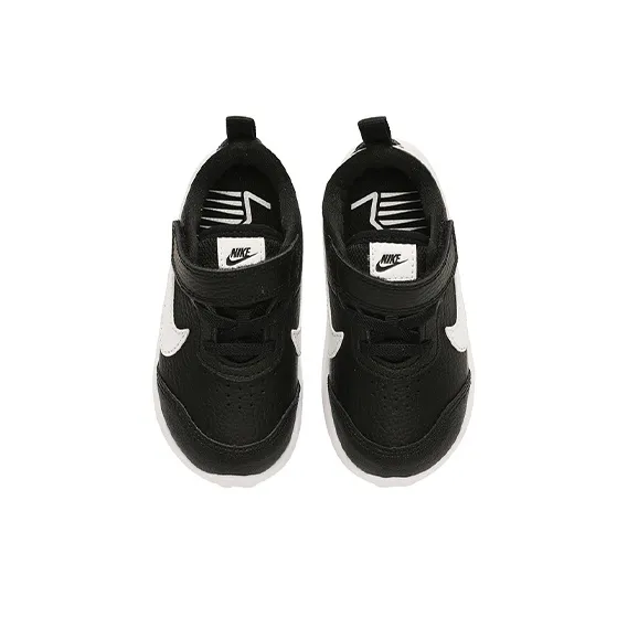 Nike Varsity Leather Low Top Toddler Shoes Black Infant And Toddler-3