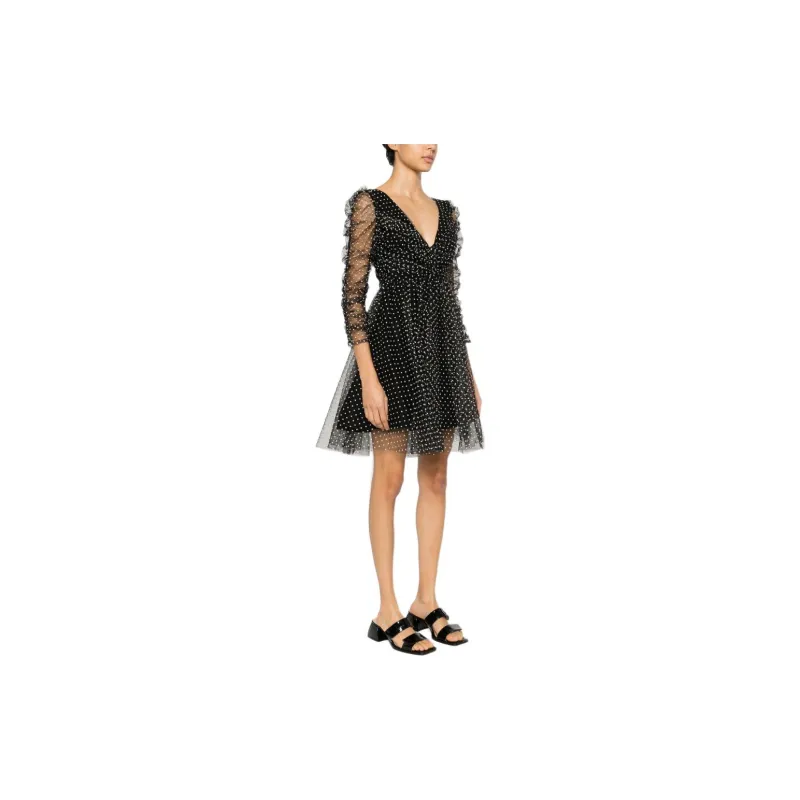 Zimmermann SS24 Long-Sleeved Dresses Women's Black-3