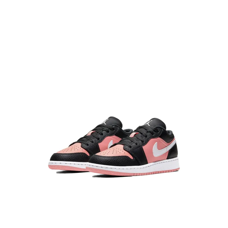 Jordan 1 Low Black Pink Quartz GS-2