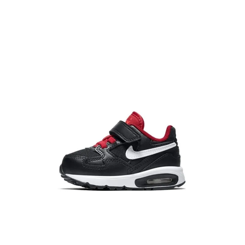 Nike Air Max ST Shock Absorbers Low Top Toddler Shoes Black Red Infant And Toddler-0