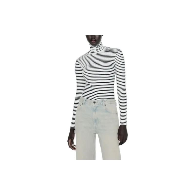 ZARA T-Shirts Women's Brown-3