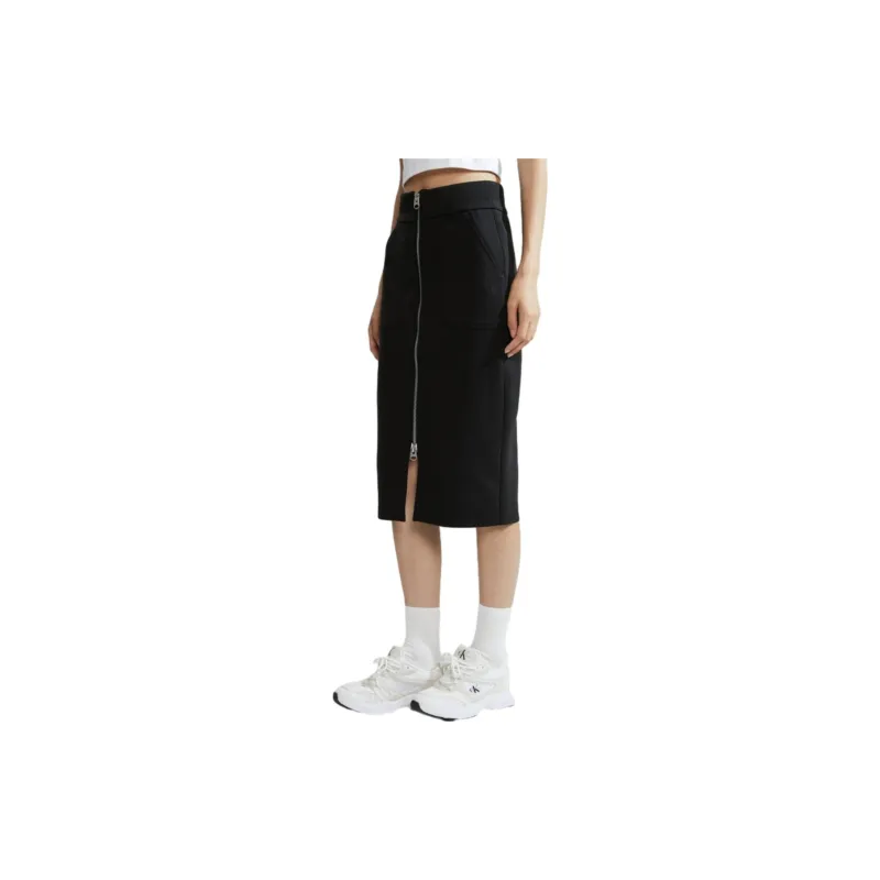 CK/Calvin Klein Casual Long Skirts Women's Space Black-4