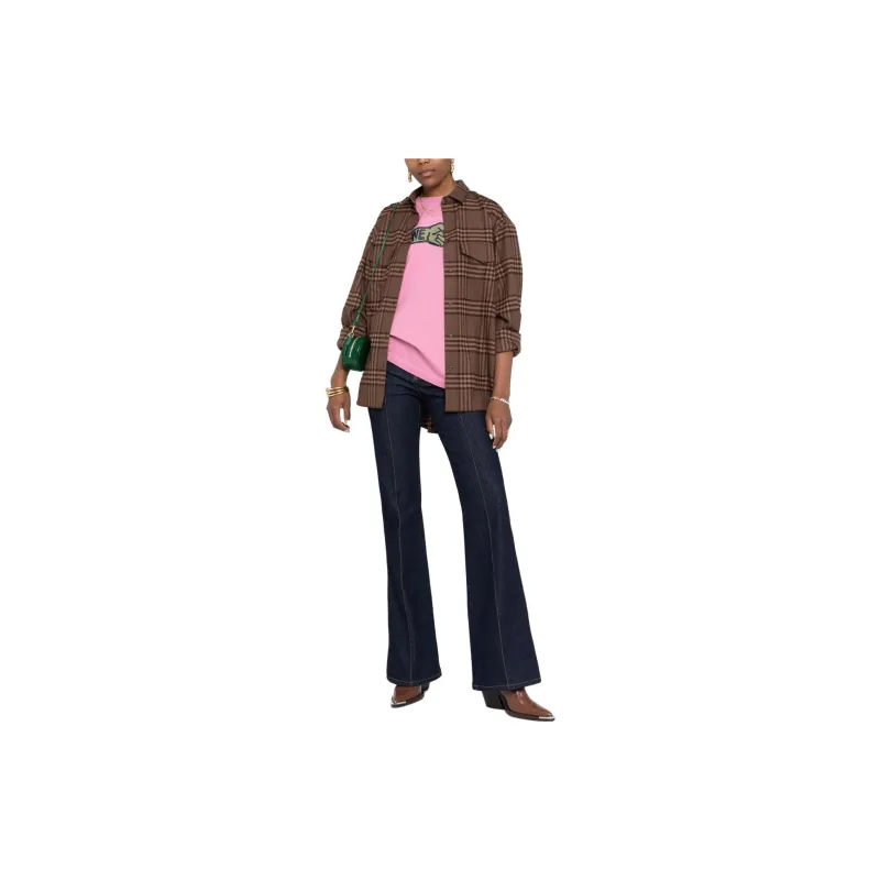 Chloe SS23 Regular T Shirt Women's Pink-1