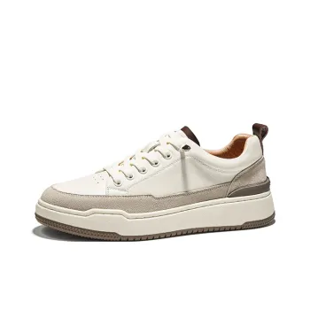Hautton Jeans Skateboard Shoes Men's White