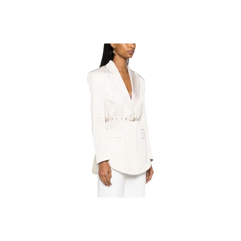 PINKO Goldeneye Belted Blazer-3
