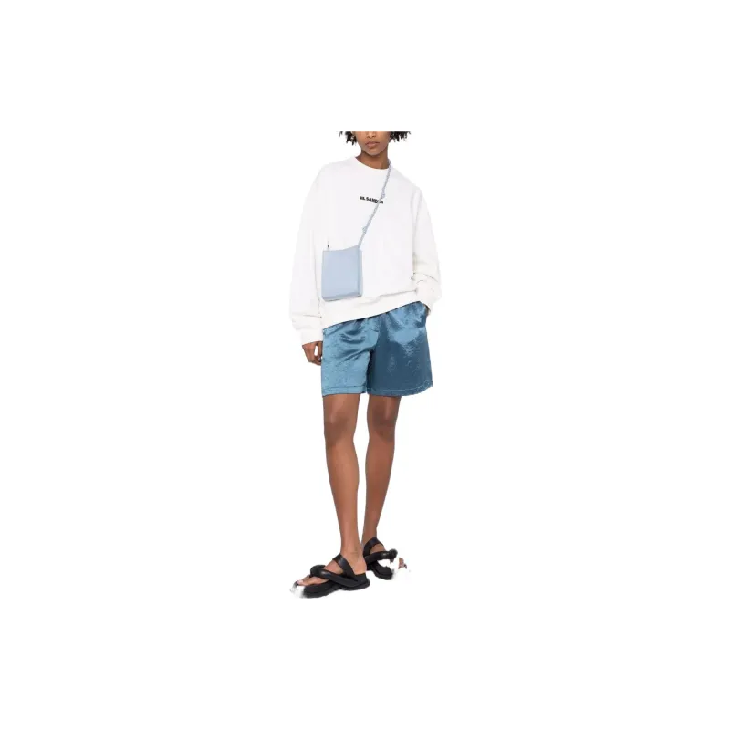 JIL SANDER Logo print Long sleeve Top-5