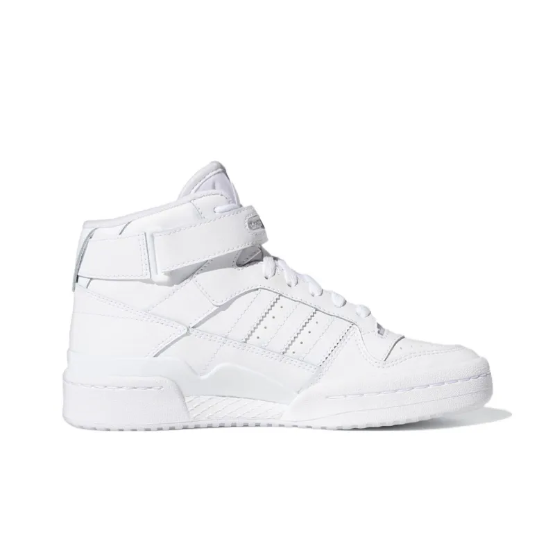 Adidas Forum Mid J 'Triple White'-1