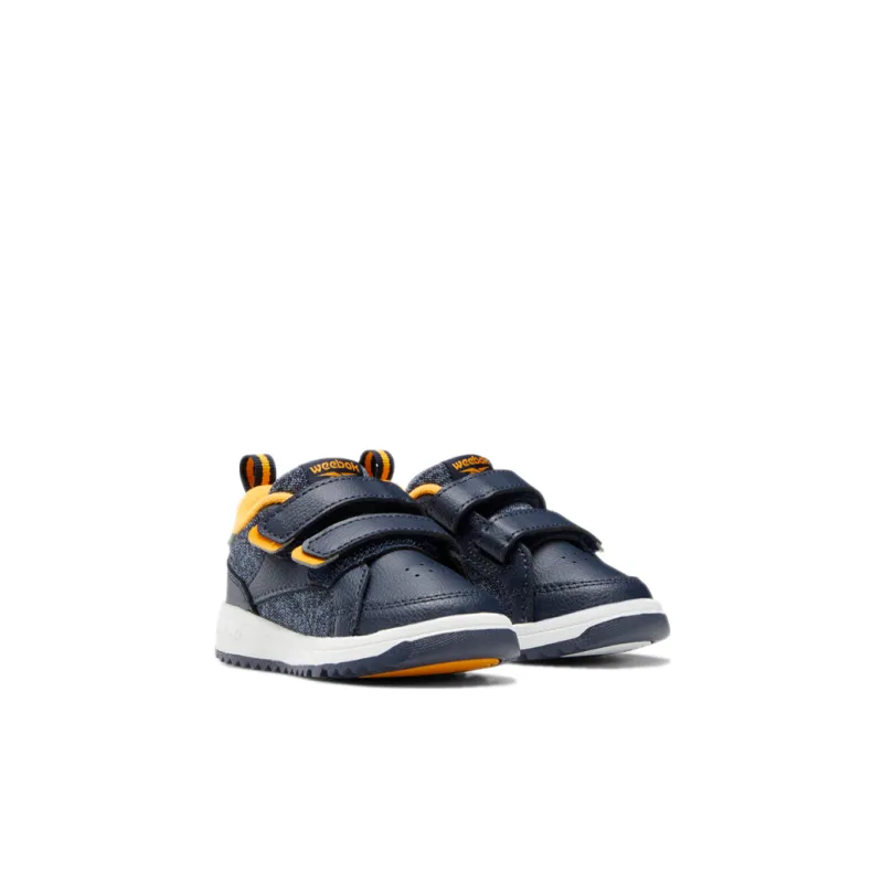 Reebok Weebok Clasp   Low Toddler 'Vector Navy Semi Solar Gold'-2