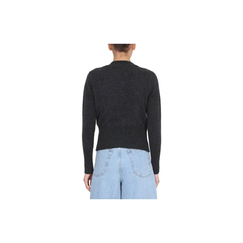 Maison Kitsune Sweaters Women's Gray-2