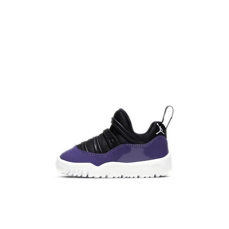 Jordan 11 Retro Little Flex Black Court Purple TD-0