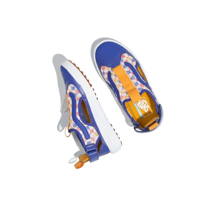 Vans UltraRange Glide Slip-Resistant Low-Top Kids' Skateboarding Shoes Blue Children Aged 3-7 Years Old-3