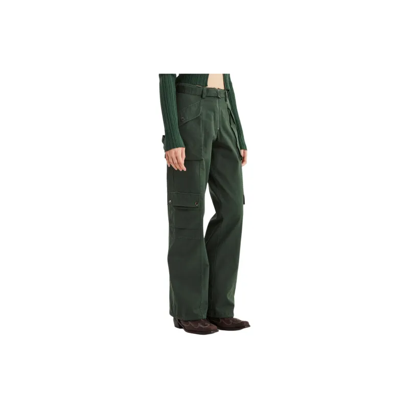 HOLZWEILER Cargo Pants Women's Green-2