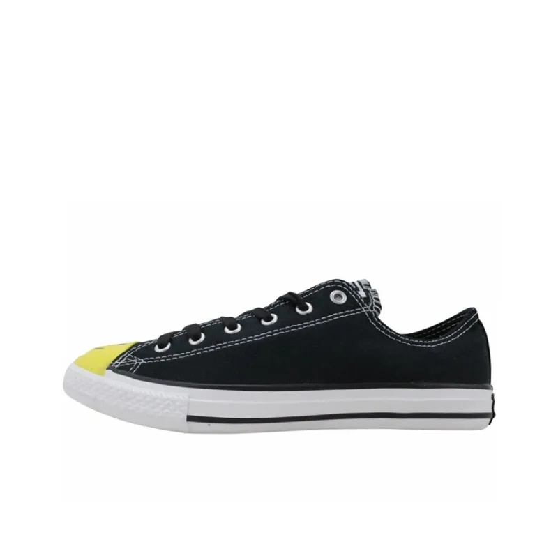 Converse Chuck Taylor All Star   Low GS 'Smiley Face - Black'-0