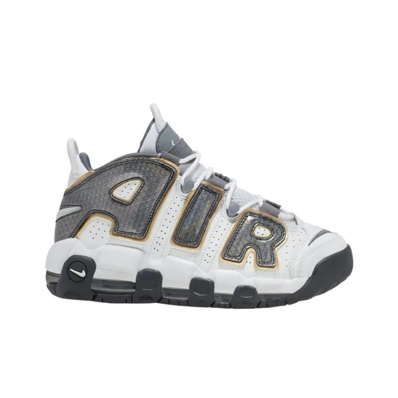 Nike Air More Uptempo White Anthracite Snakeskin GS-2