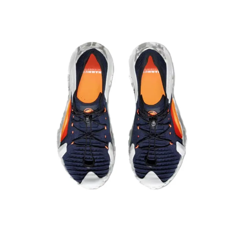 MAMMUT Hueco 2 Anti-Slip Wear-Resistant Low-Top Casual Shoes Women's Blue White-3