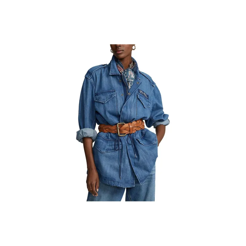 Polo Ralph Lauren Denim Jacket Women's Blue-2