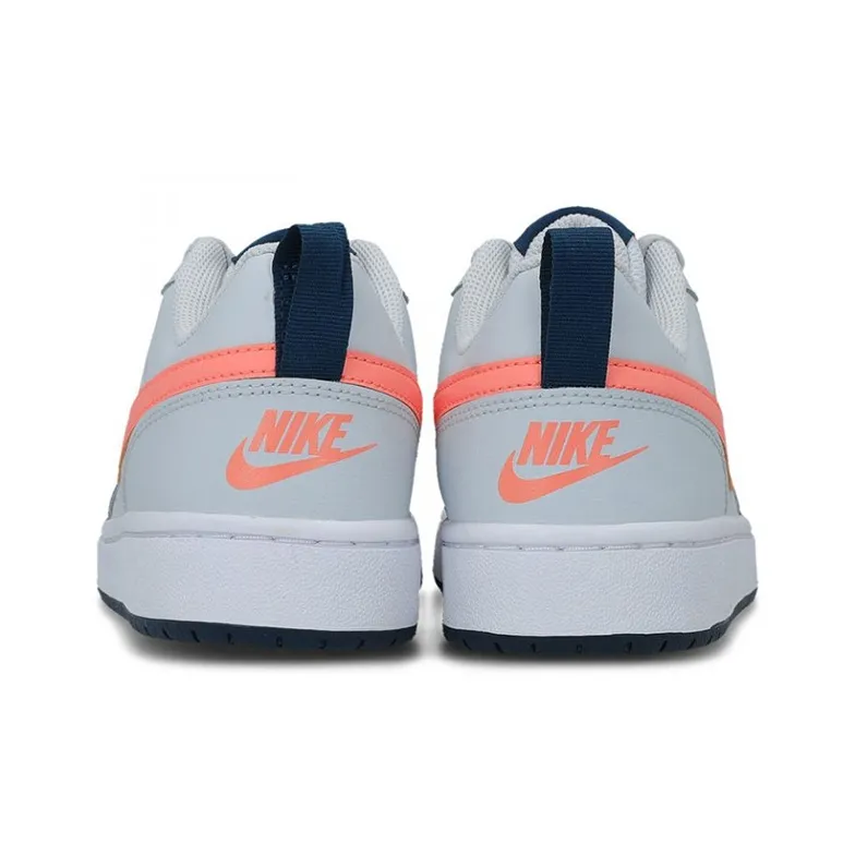 Nike Court Borough Low 2 'Grey Pink' GS-3