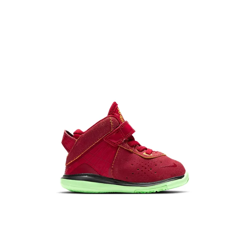 Nike Lebron 8 'Empire Jade' Forbidden City High-Top Basketball Shoes Black Red Infant And Toddler-1