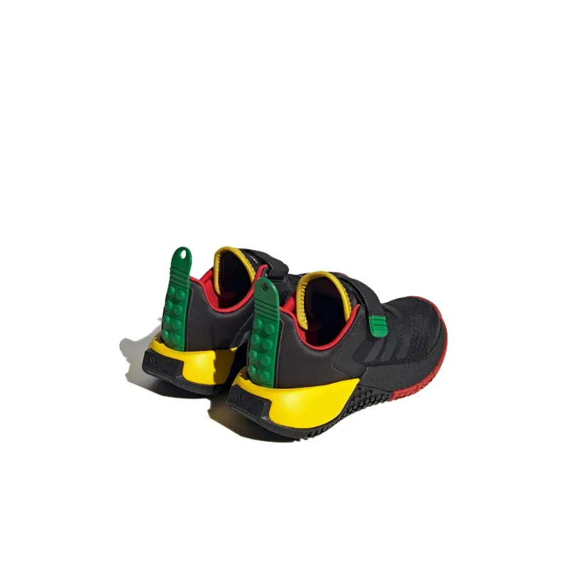LEGO x Adidas Lego Sport Dna Anti Slip Wear Resistant Low Top Kids Lifestyle Shoes Black Yellow Kids'-2