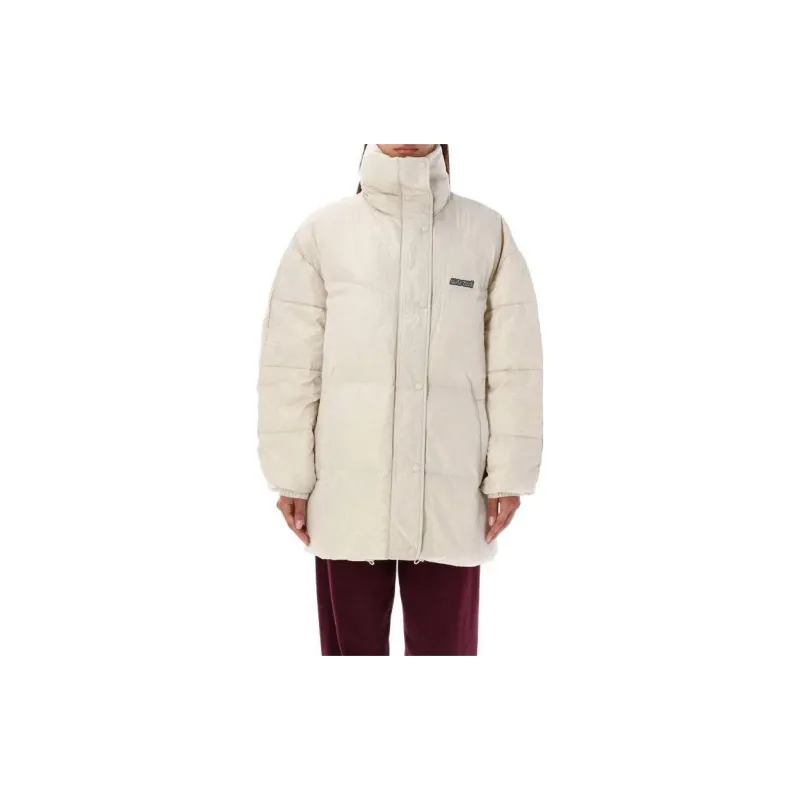 ISABEL MARANT Logo Patch Drop Shoulder Puffer Jacket-2
