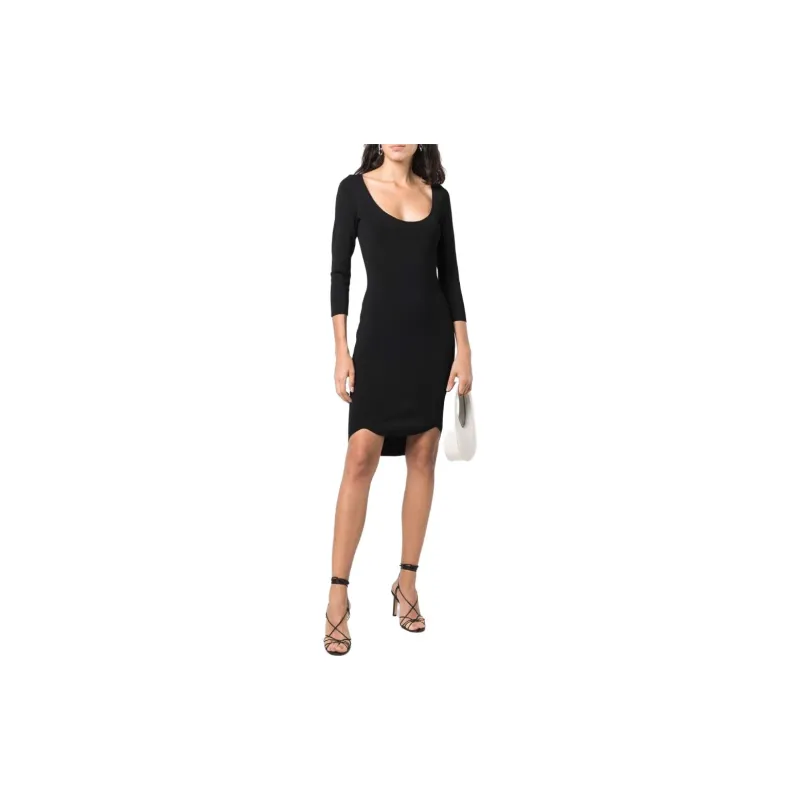 DSQUARED2 Three Quarter sleeved Fitted Dress-1