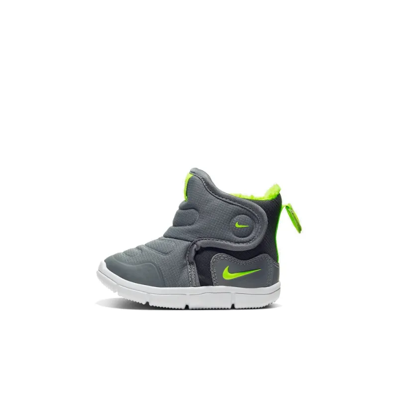 Nike Novice Boot Thermal High-Top Toddler Shoes Black Gray Infant And Toddler-0
