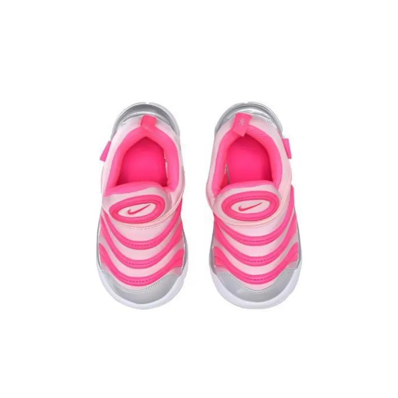 Nike Dynamo Free Slip Resistant Shock Absorbers Low Top Sports Casual Shoes Pink White Infant And Toddler-3