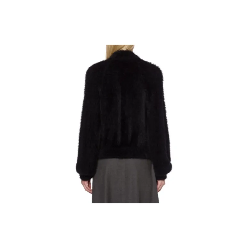 ALBERTA FERRETTI Furry Effect Cardigan-2