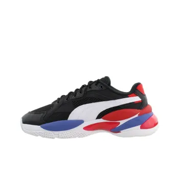 PUMA LQDCELL Epsilon Cushioning Wear-Resistant Kids' Training Shoes Black White Teenagers