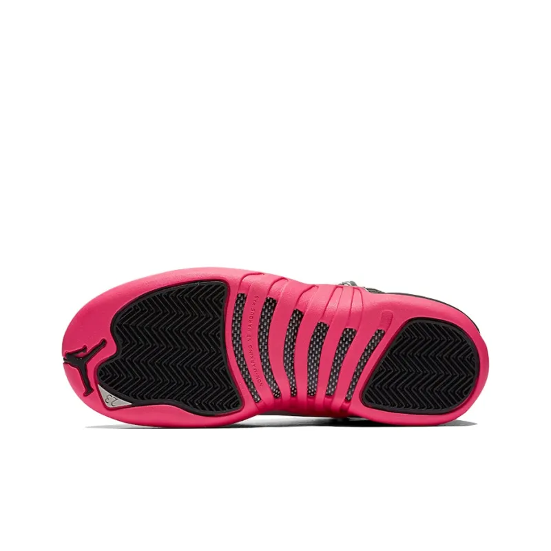 Jordan 12 Retro Black Deadly Pink GS-5