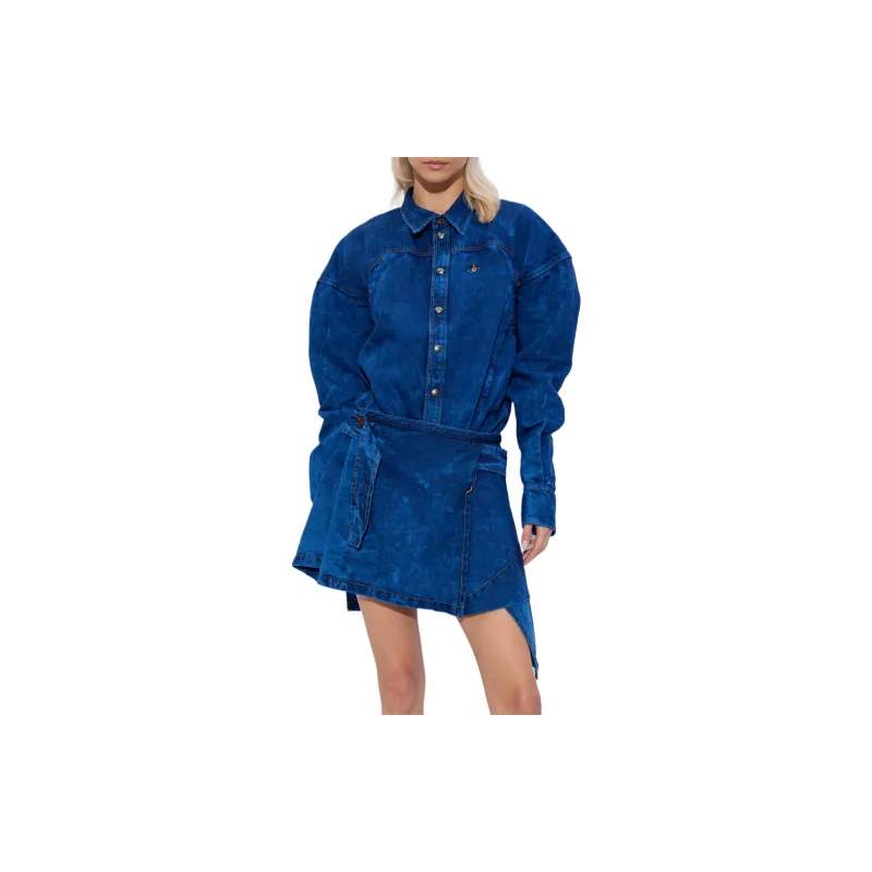 Vivienne Westwood Meghan Faded Mini Dress-3