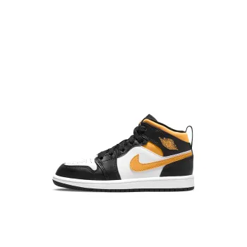 Jordan 1 Mid PS Black University Gold