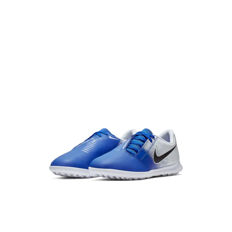 Nike Phantom Venom Low Top Kids' Soccer Shoes Blue White Kids'-2