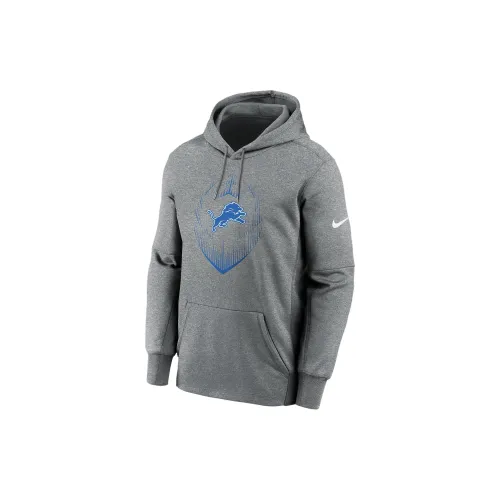 Nike Detroit Lions Sweatshirts Men Dark Gray