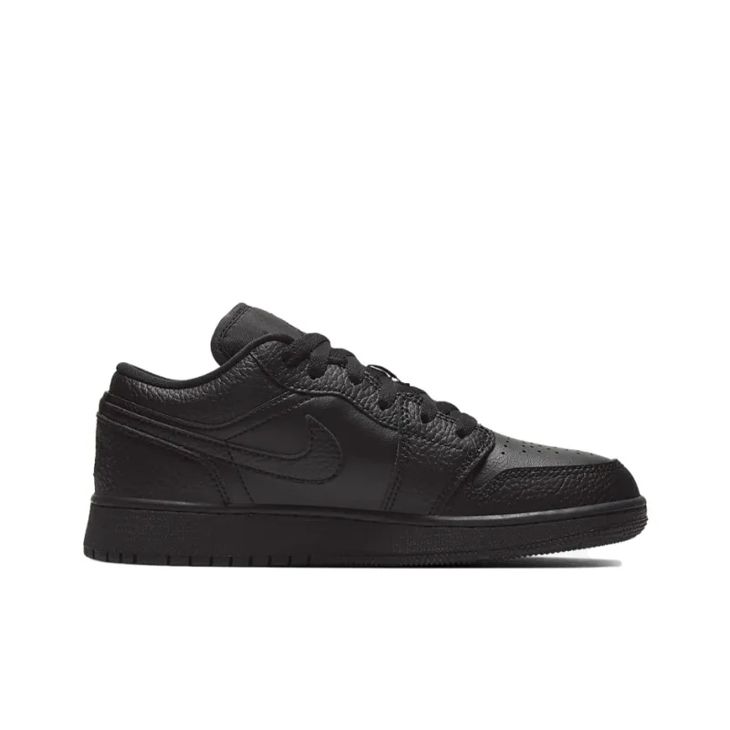 Jordan 1 Low GS Triple Black 2020-1