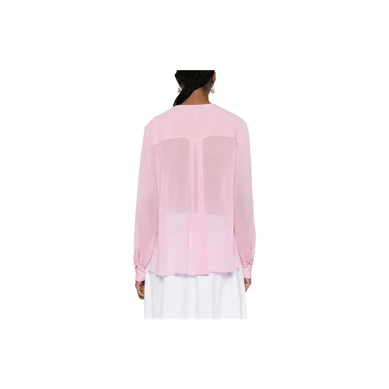 PINKO Ruffled Long sleeve Shirt-7